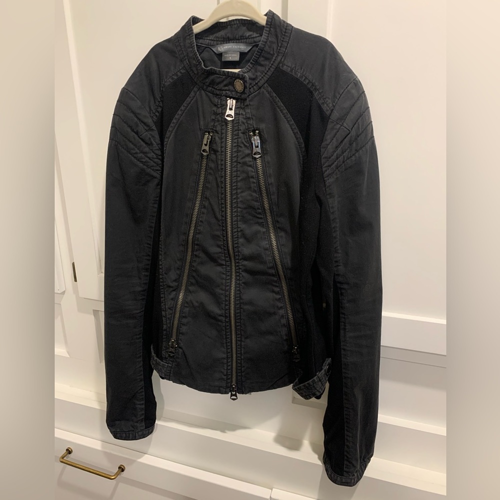 Armani Exchange Moto Jacket | Small